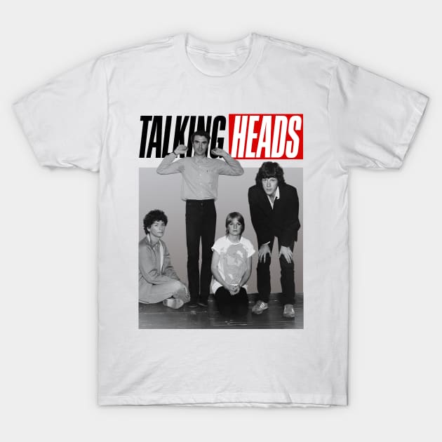 Vintage Talking Heads T-Shirt by bambangbuta